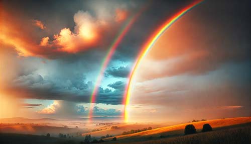 Wie entsteht ein Regenbogen?